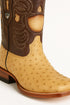 Men's Wild West Ostrich Skin Rodeo Toe Boots 281803