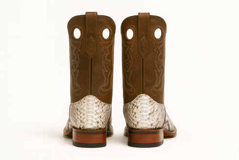 Men's Wild West Python Ranch Toe Boot 282557