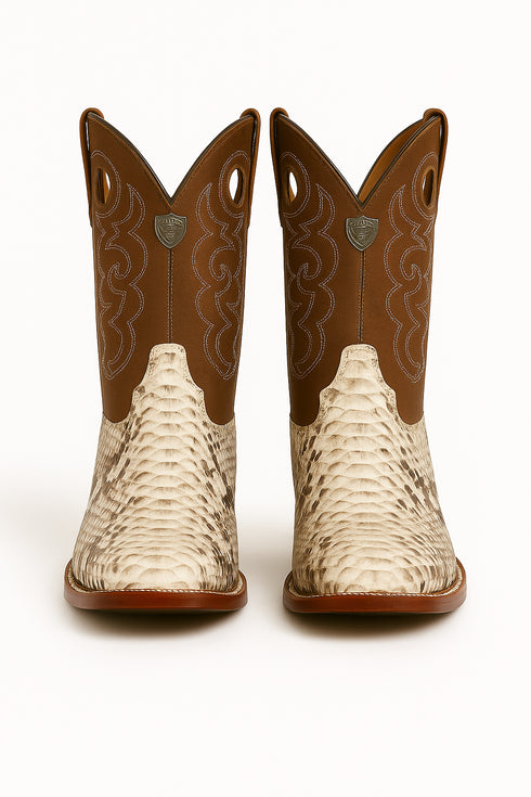 Men's Wild West Python Ranch Toe Boot 282557