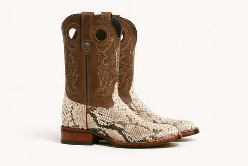 Men's Wild West Python Ranch Toe Boot 282557