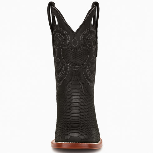 Men's Wild West Python Skin Rodeo Toe Boot 2818G5705