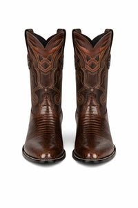 Men's Wild West Teju Lizard Skin J Toe Boots 29907