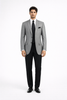 Mens Luxurious Wool Black houndstooth checkered Sport Coat