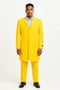 Yellow Zoot Suit - Mens Fashion Golish Yellow 1920s Vintage Look