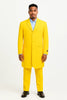 Yellow Zoot Suit - Mens Fashion Golish Yellow 1920s Vintage Look