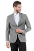 Mens Zegarie Brand Men's Basic Business Sport Coat Blazer in Grey