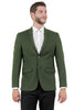 Mens Zegarie Brand Men's Basic Business Sport Coat Blazer in Hunter Green