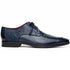 Genuine Caiman & Lizard Navy Shoe