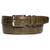 Mezlan Alligator Belt Olive (AO7907)