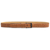 Mezlan Ostrich Skin Belt Brandy (AO8146)