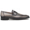 Mezlan Avenue Rubber Sole Penny Loafers Dark Grey (20910)