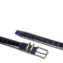Mezlan Crocodile Leather Belt - Luxury Men's Accessory