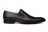 Patina Calfskin Artisan Black Double Gore Slip-on Shoes By Mezlan Made In Spain Brand