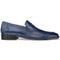 Mezlan Calfskin Penny Loafers Navy (E20243)