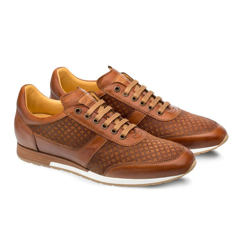 Mezlan Maxim Calfskin Sneakers Tan (9463)