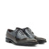 Mens Mezlan Postdam Calfskin Oxford Dress Shoe in Grey