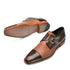 Mezlan Lizard Cap Toe Derby