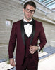 Statement Men's Outlet 3 Piece Wool Tuxedo - Classic Tuxedo