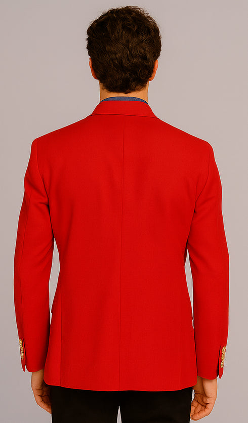 Michael Jackson Award Ceremony Red Blazer