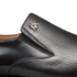 Mezlan Milani Deerskin Cap Toe Loafers Black (18984)