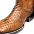 Marco Di Milano Missouri Cognac Python Square Toe Cowboy Boots