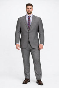 Modern Fit Tiglio Wool Double-Breasted Suit – Premium Tailored Formal Suit