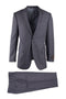 Tiglio Italian Suit - Real Wool Fabric Super 150's Novello Gray, Modern Fit Suit in Color Gray