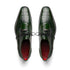 Marco Di Milano Moncalieri Green Leather Loafers