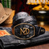 Marco Di Milano Montana Belt Black Leather Loafer