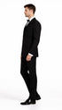 Black Double Breasted Tuxedo with Shawl Lapel