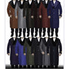 Mens Overcoat- Multi color full length Alberto Nardoni