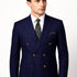 Navy Double Breasted Blazer Mens Double Breasted Blazer - 100 % Wool Navy Double Breasted Sport Coat