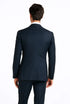 Navy Single Breast Lapel by Rossiman