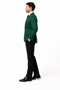 Neil Allyn Career Basics Men's Augusta Green Polyester Blazer Jacket