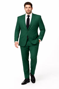 Neil Allyn Career Basics Men's Augusta Green Polyester Blazer Jacket