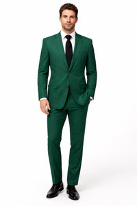 Neil Allyn Career Basics Men's Augusta Green Polyester Blazer Jacket