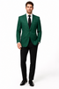 Neil Allyn Career Basics Men's Augusta Green Polyester Blazer Jacket
