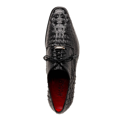 Marco Di Milano Nilo Black Nile Crocodile Derby Shoe