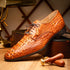 Marco Di Milano Nilo Brandy Leather Luxury Shoe