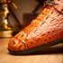 Marco Di Milano Nilo Brandy Leather Luxury Shoe
