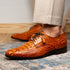 Marco Di Milano Nilo Brandy Leather Luxury Shoe