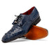 Marco Di Milano Nilo Navy Nile Crocodile Derby Shoe