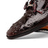 Marco Di Milano Nilo Wine Nile Crocodile Derby Shoe