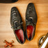 Marco Di Milano Nilo Forest Green Leather Dress Shoe