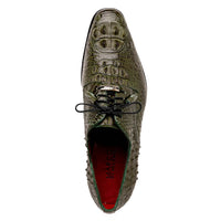 Marco Di Milano Nilo Forest Green Leather Dress Shoe
