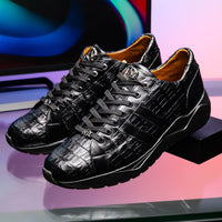 Marco Di Milano Nino Black Leather Luxury Oxford