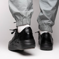 Marco Di Milano Nino Black Leather Luxury Oxford