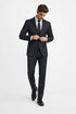Novello Black, Modern Fit, Pure Wool Suit by Tiglio Luxe