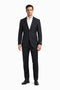 Novello Black, Modern Fit, Pure Wool Suit by Tiglio Luxe