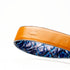 Marco Di Milano Olivieri Belt: Royal Blue Leather Loafer